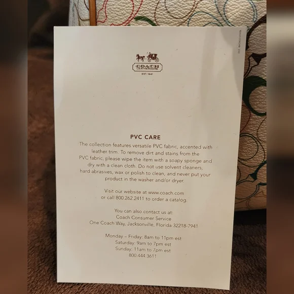 Coach Multi-colored leather bag - Picture 9 of 16